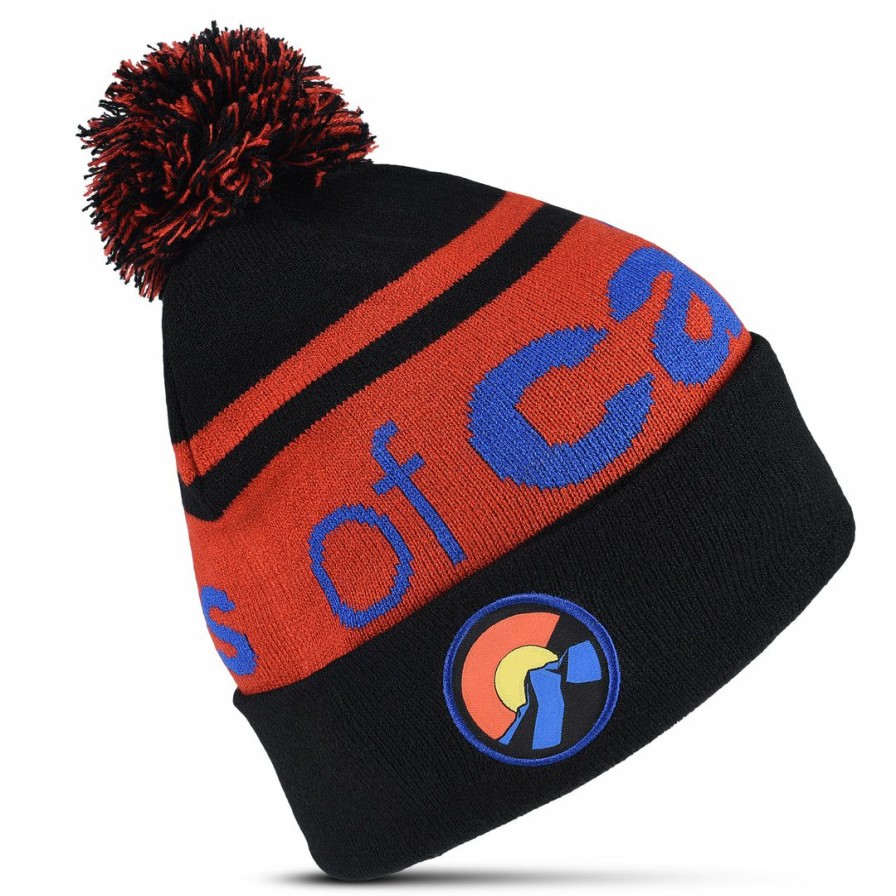 Hats Flylow | Flylow Hats Colorado Avalanche Beanie Black