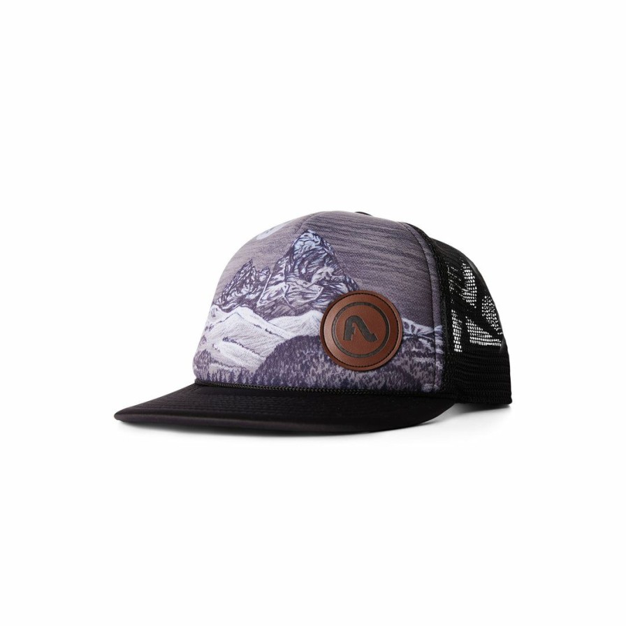 Hats Flylow | Flylow Ricketts Trucker Black