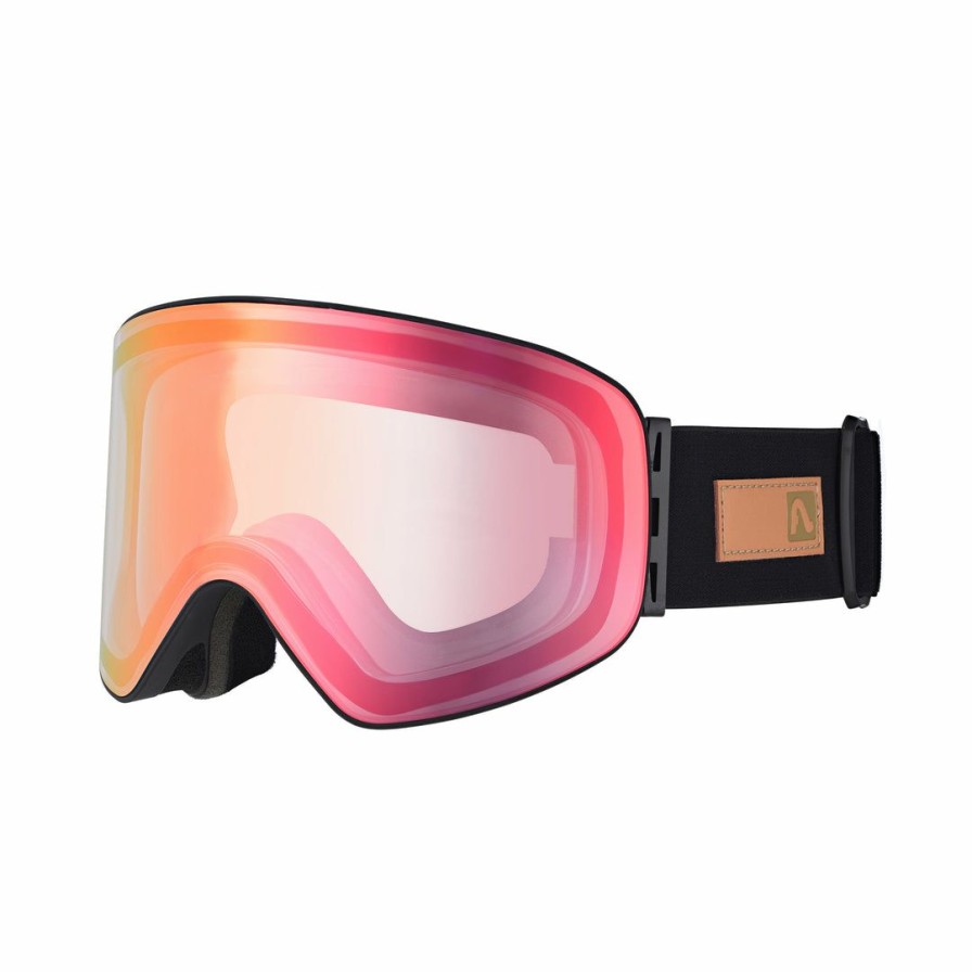 Men'S Flylow | Flylow Gear Accessories Glade X Flylow Adapt Goggles Red