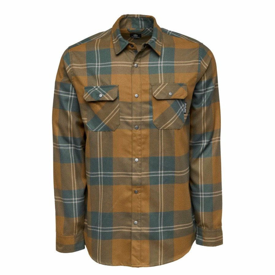 Men'S Collections Flylow | Flylow Gear Handlebar Tech Flannel