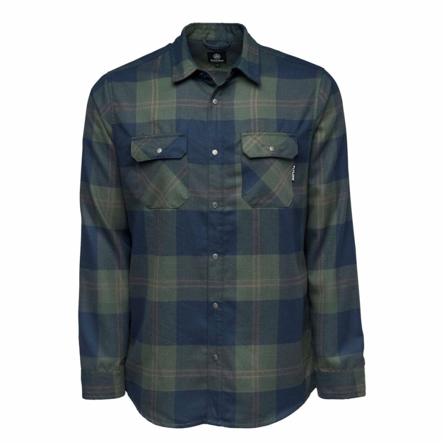 Men'S Collections Flylow | Flylow Gear Handlebar Tech Flannel