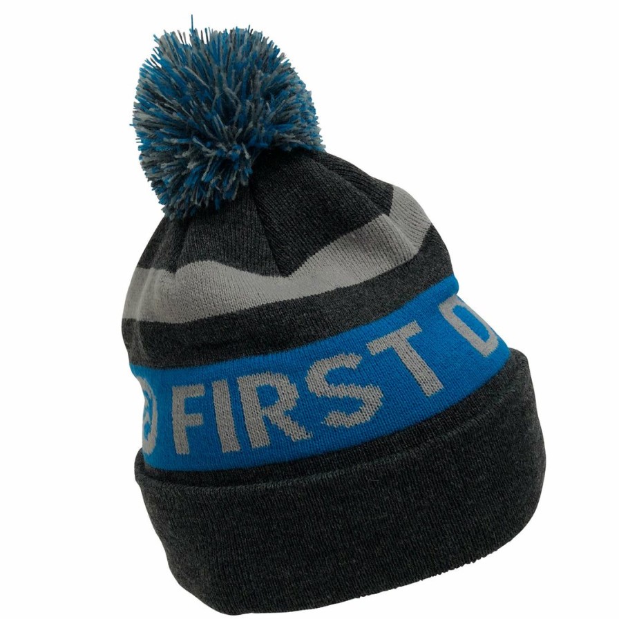 Hats Flylow | Flylow Hats First Descents Beanie Blue/Grey