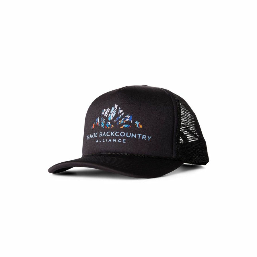 Hats Flylow | Flylow Gear Tahoe Backcountry Alliance Trucker Black