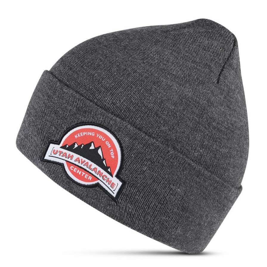 Hats Flylow | Flylow Gear Utah Avalanche Beanie Grey